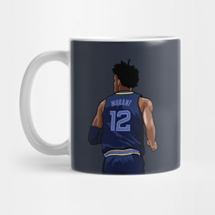 Ja Morant Pixel Back Mug